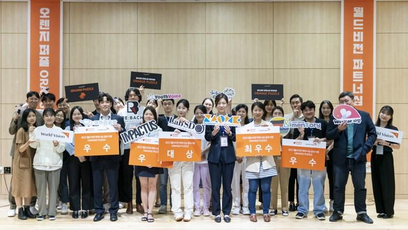 월드비전, 아동·청소년 돕는 ‘오렌지퍼즐’ 파트너 5곳 선정